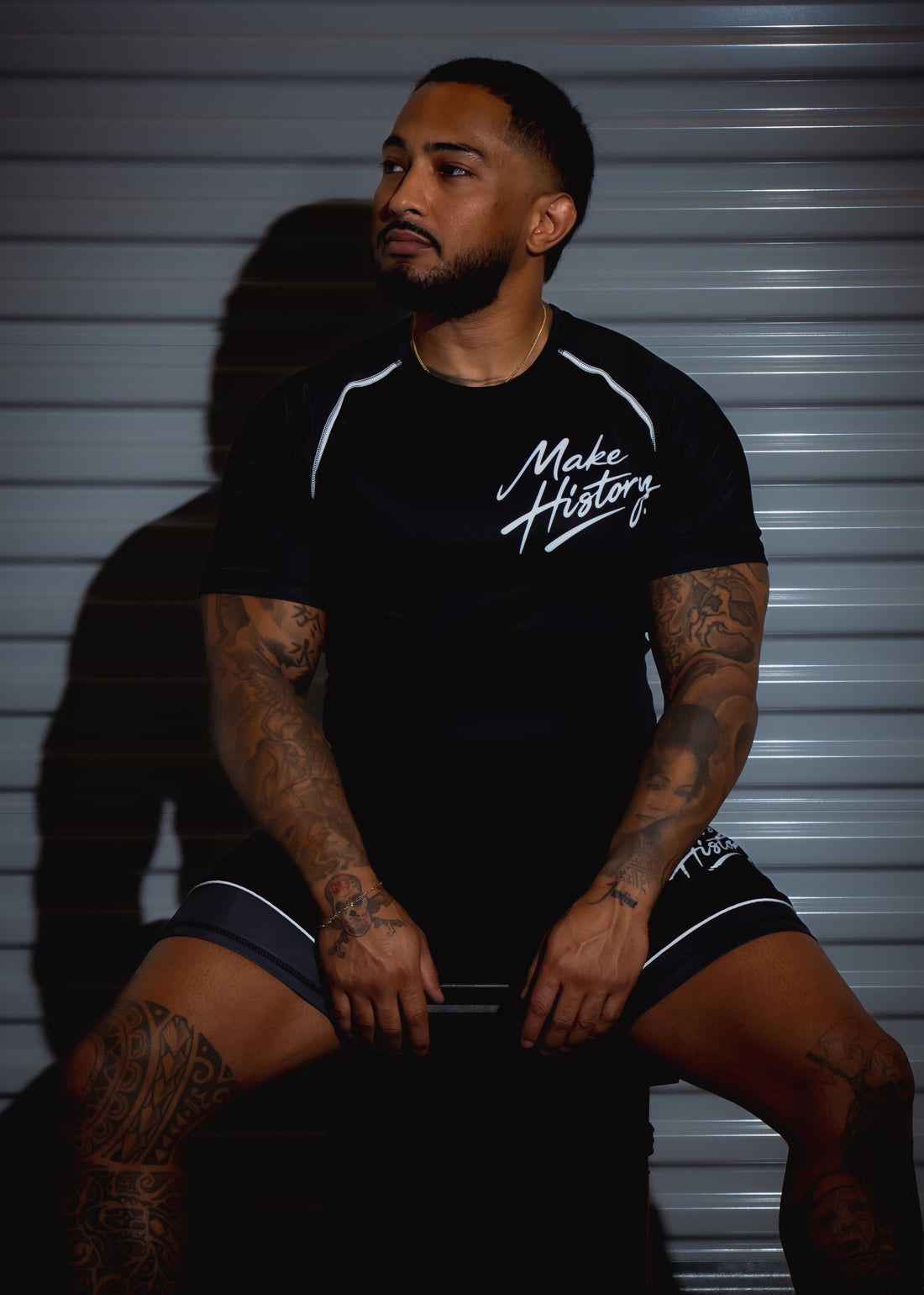 MAKE HISTORY Statement Rash Guard