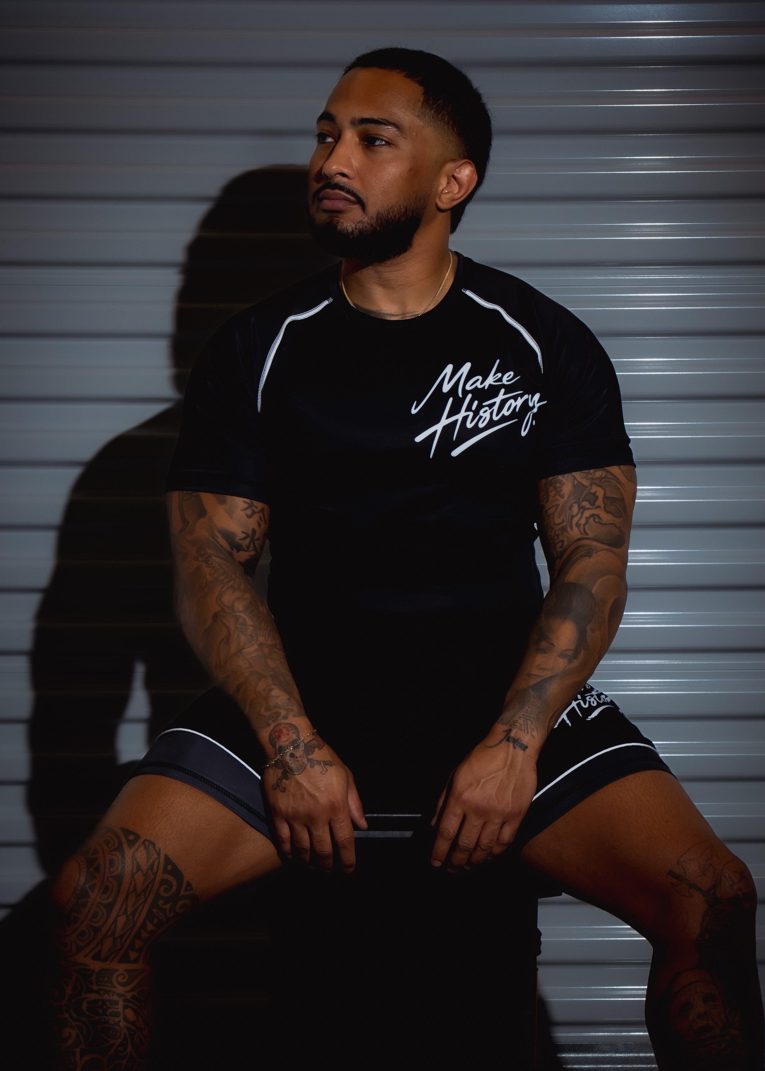 MAKE HISTORY Statement Rash Guard