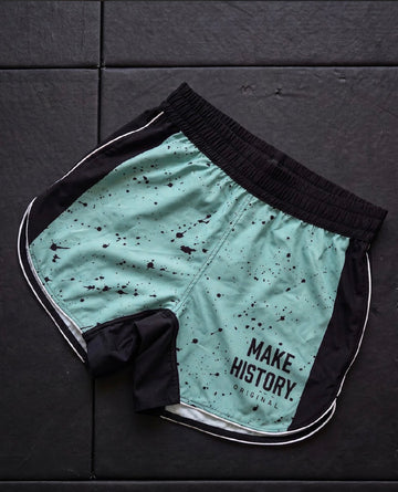 MAKE HISTORY: MINT CARIOCA SHORTS