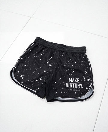 MAKE HISTORY: OFF BLACK NO GI SHORTS