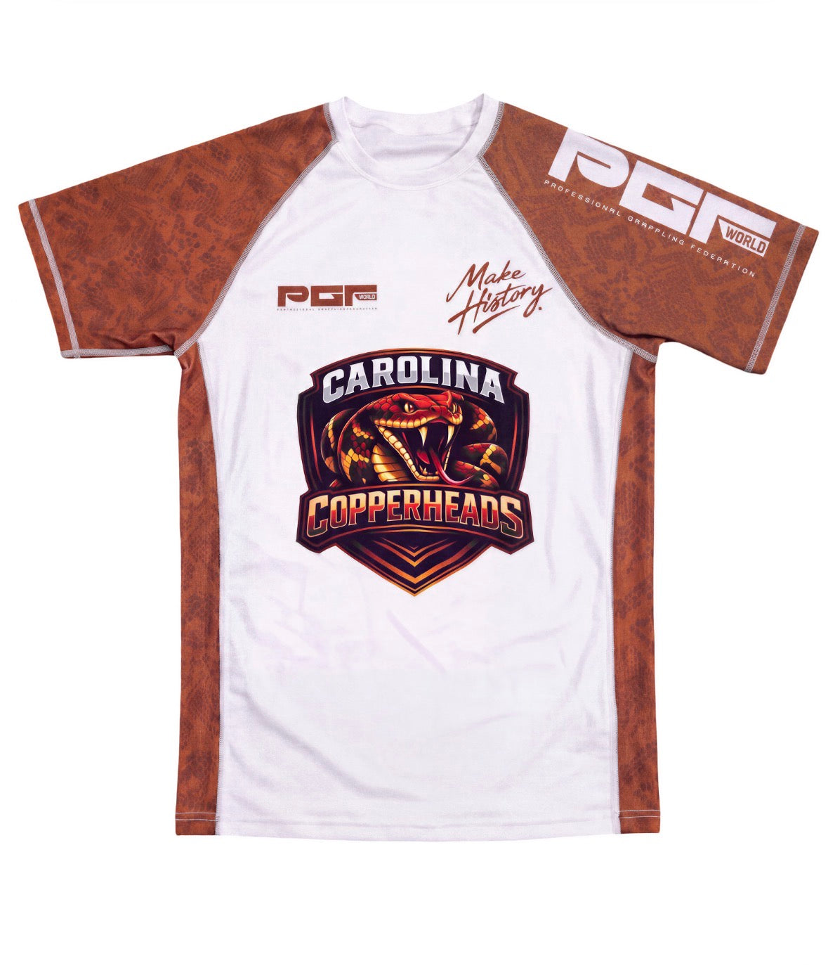 PGF Carolina Copperheads Away Rash Guard