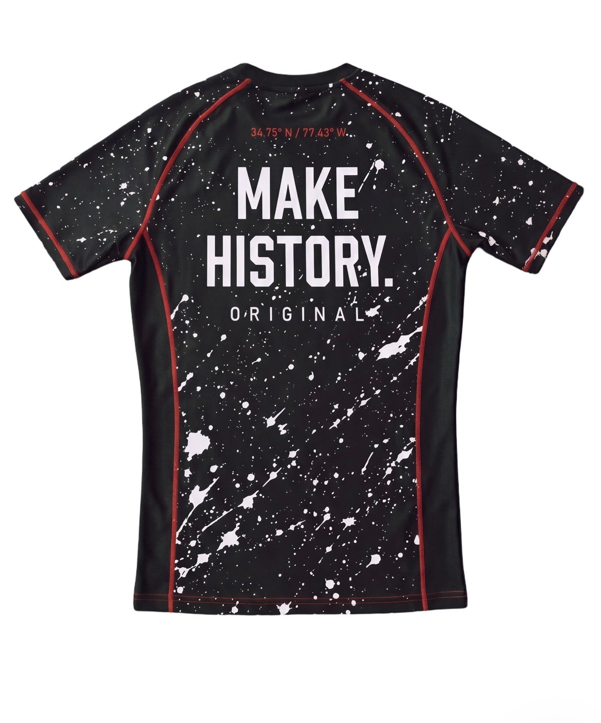 RAW MMA × MAKE HISTORY Rash guard