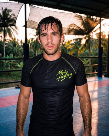 LIMITED MAKE HISTORY.  Rash Guard - Lime Green